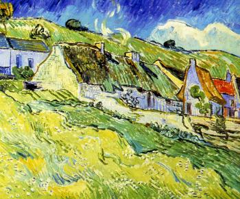 Vincent Van Gogh : A Group of Cottages